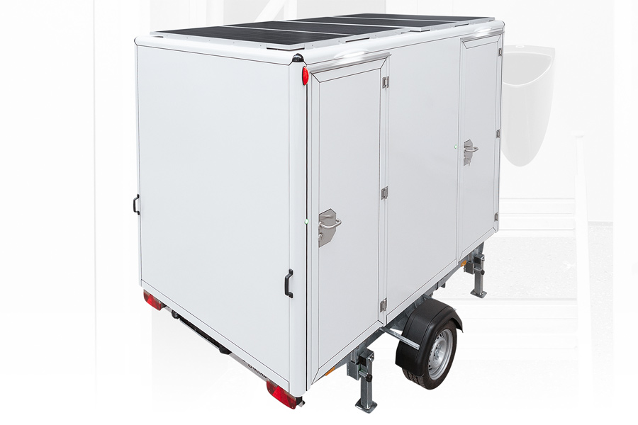Toilet trailer GL2800 VAC Solar