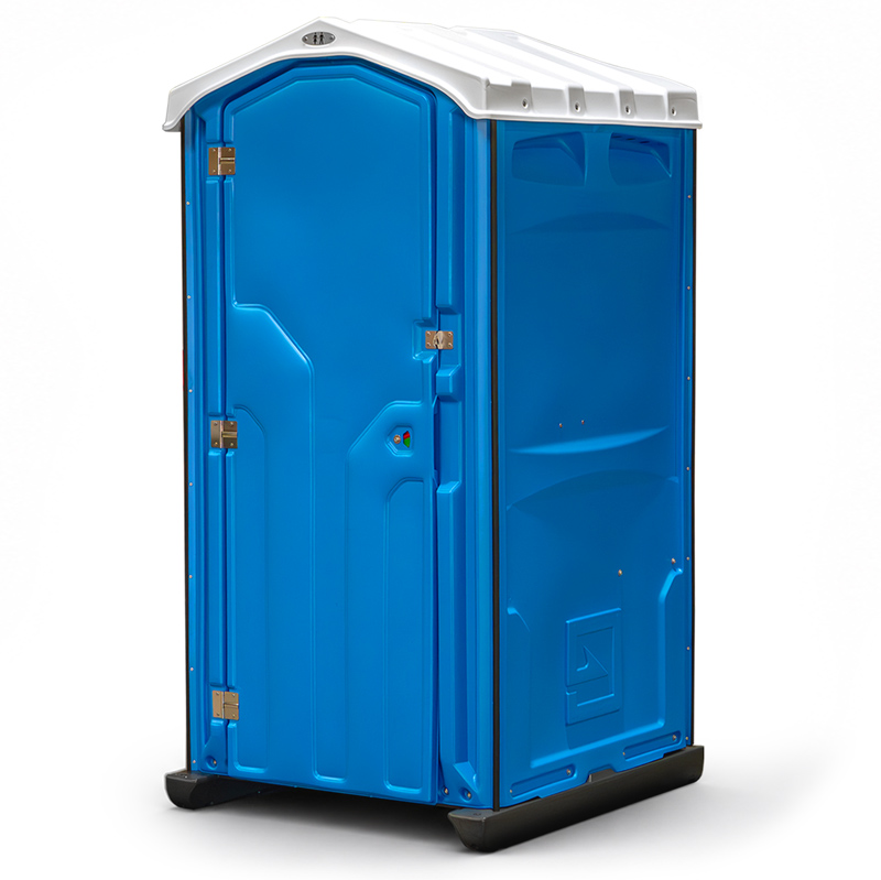 GLOBAL Focus mobile Toilettenkabine in Blau